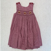 Bulldog Smocked Dress
